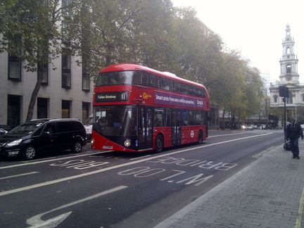 London Iconic red buses