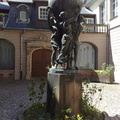 Estatua dentro del museo Frederic-Auguste Bartholdi
