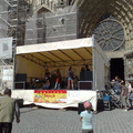 concierto frente a la catedral