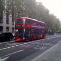 London Iconic red buses