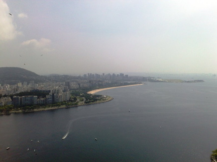 Vista hacia el centro (downtown) de Rio de Janeiro