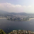 Vista hacia el centro de Rio de Janiero