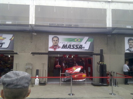 Felipe Massa Pit