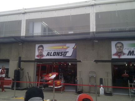 Fernando Alonso Pit
