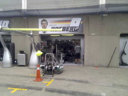 Nico Rosberg - Pit