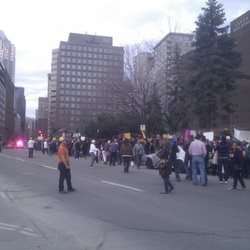 Montreal Rally - march
