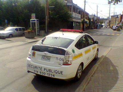 Toyota Prius de Policia