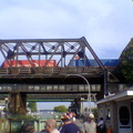 Tren sobre el puente