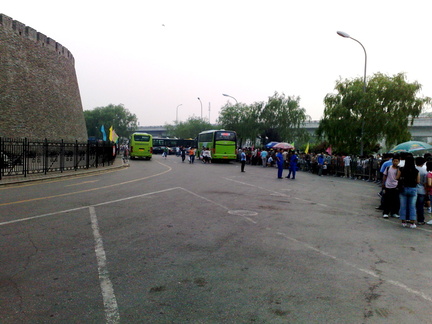 Parada de Autobuses en Beijing