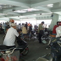Dentro del ferry