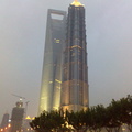 Torres Jin Mao y Centro Financiero de Shanghai