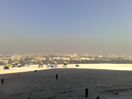 Vista de Cairo, fachada norte