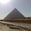 Piramide de Khafre, fachada norte