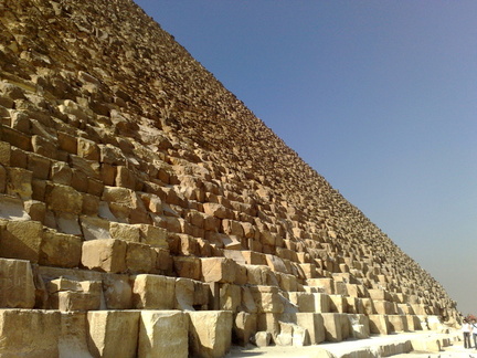 Pirámide de Khufu (Kufu, Keops), fachada sur