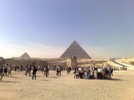 Pirámides de Egipto y la esfinge