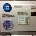 Robert Noyce, Intel ID card