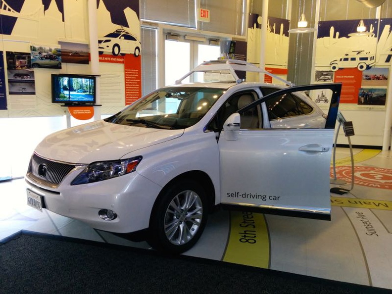 Google selfdriving SUV