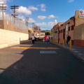 Paso peatonal fronterizo hacia Mexico