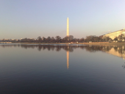 Vista desde el el monumento a Jefferson