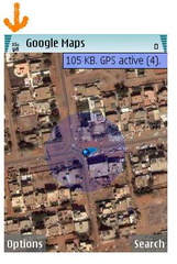 Google Maps Active