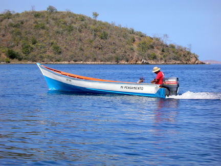 Peñero (wood boat)