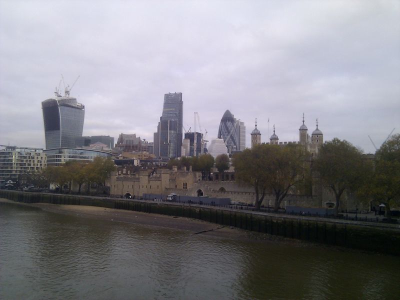London Tower & buildings